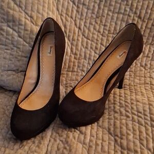 Platform Black Heel
